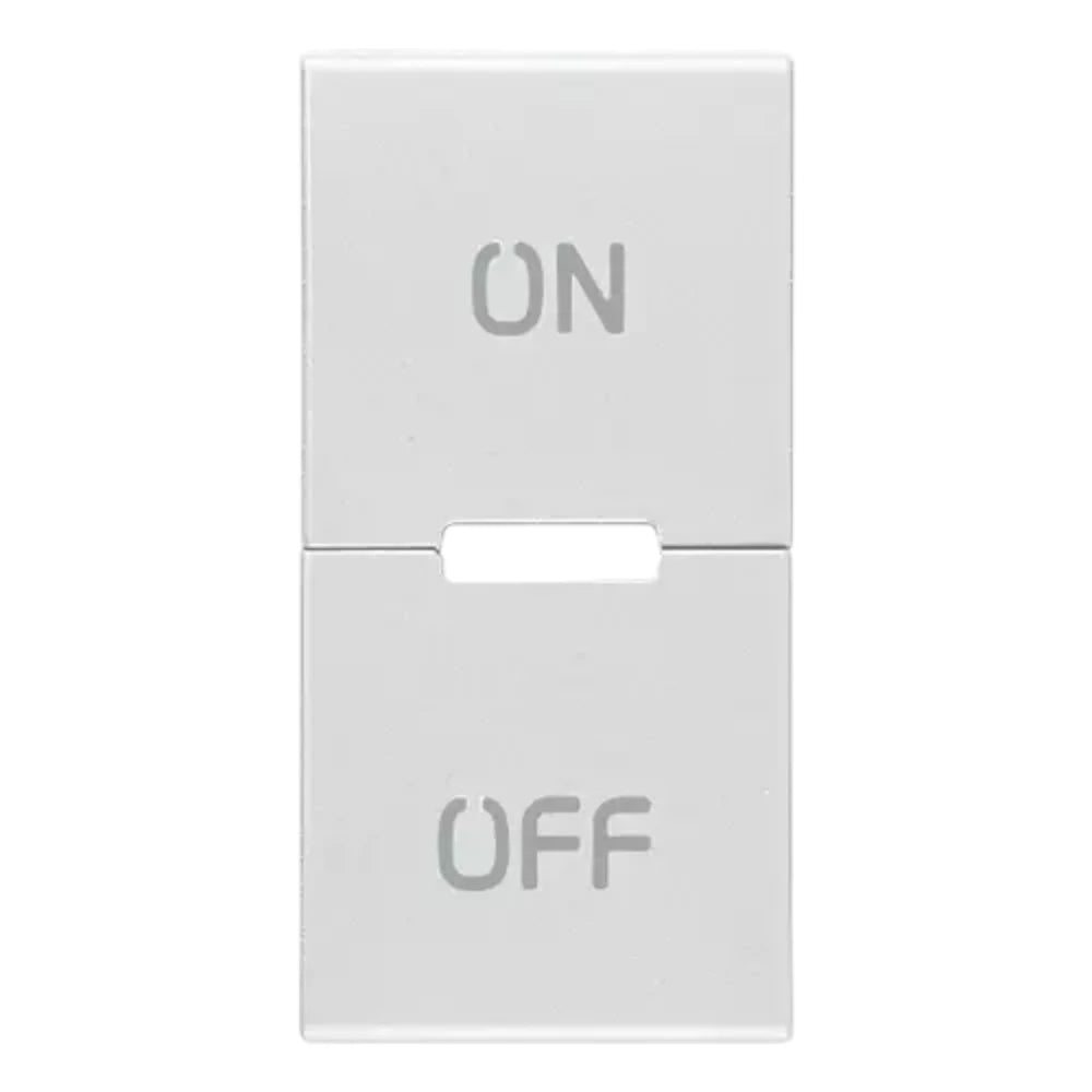 Vimar EIKON Spare 1-Module Interchangeable Button, Thermoplastic