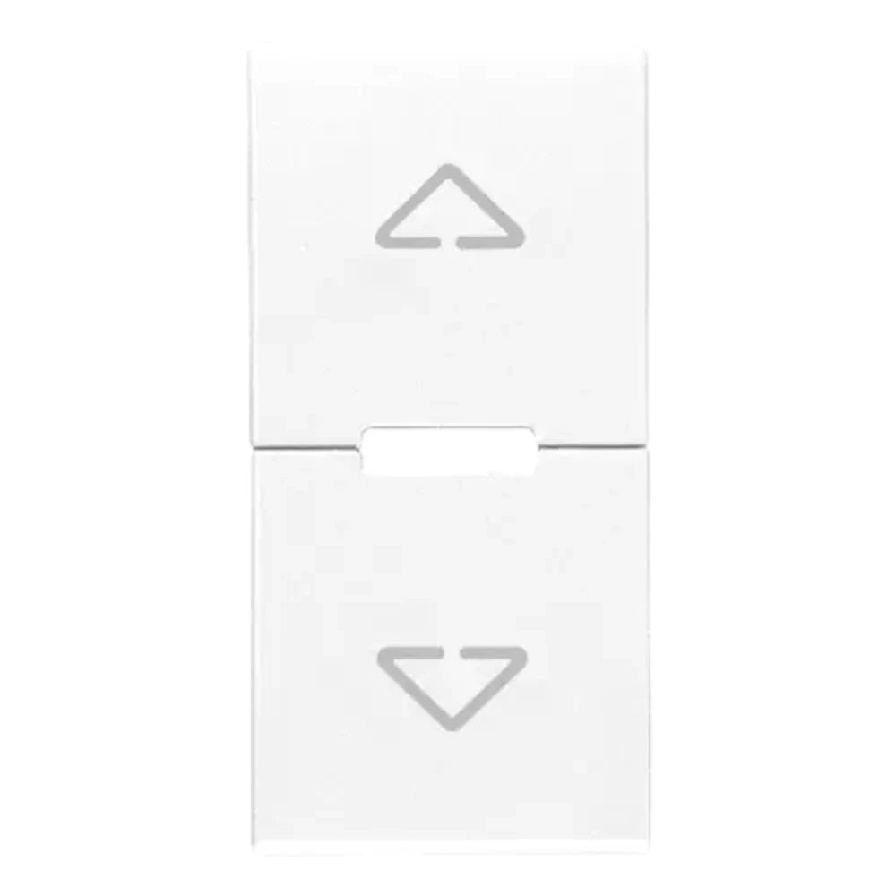 Vimar EIKON Spare 1-Module Interchangeable Button, Thermoplastic