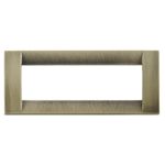 Vimar Idea Classica Cover Plate, 6-Module, Clamp Mounting, Horizontal or Vertical Mount