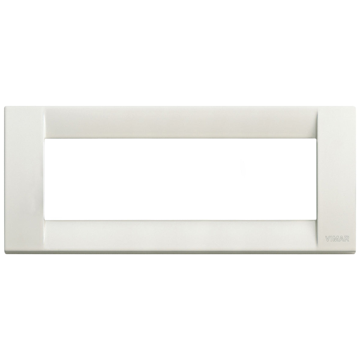 Vimar Idea Classica Cover Plate, 6-Module, Clamp Mounting, Horizontal or Vertical Mount
