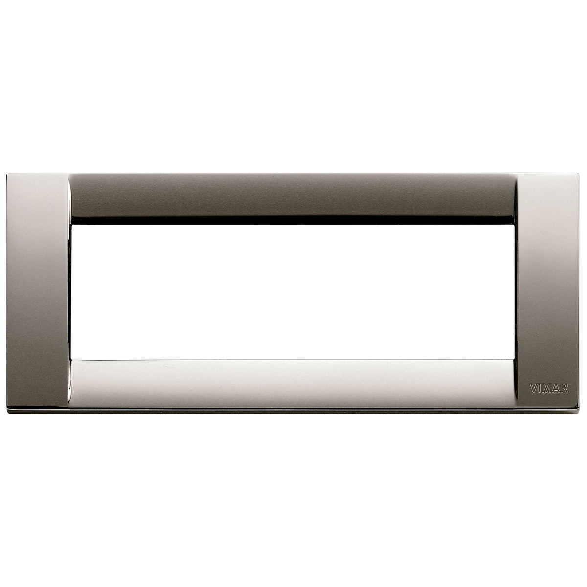 Vimar Idea Classica Cover Plate, 6-Module, Clamp Mounting, Horizontal or Vertical Mount