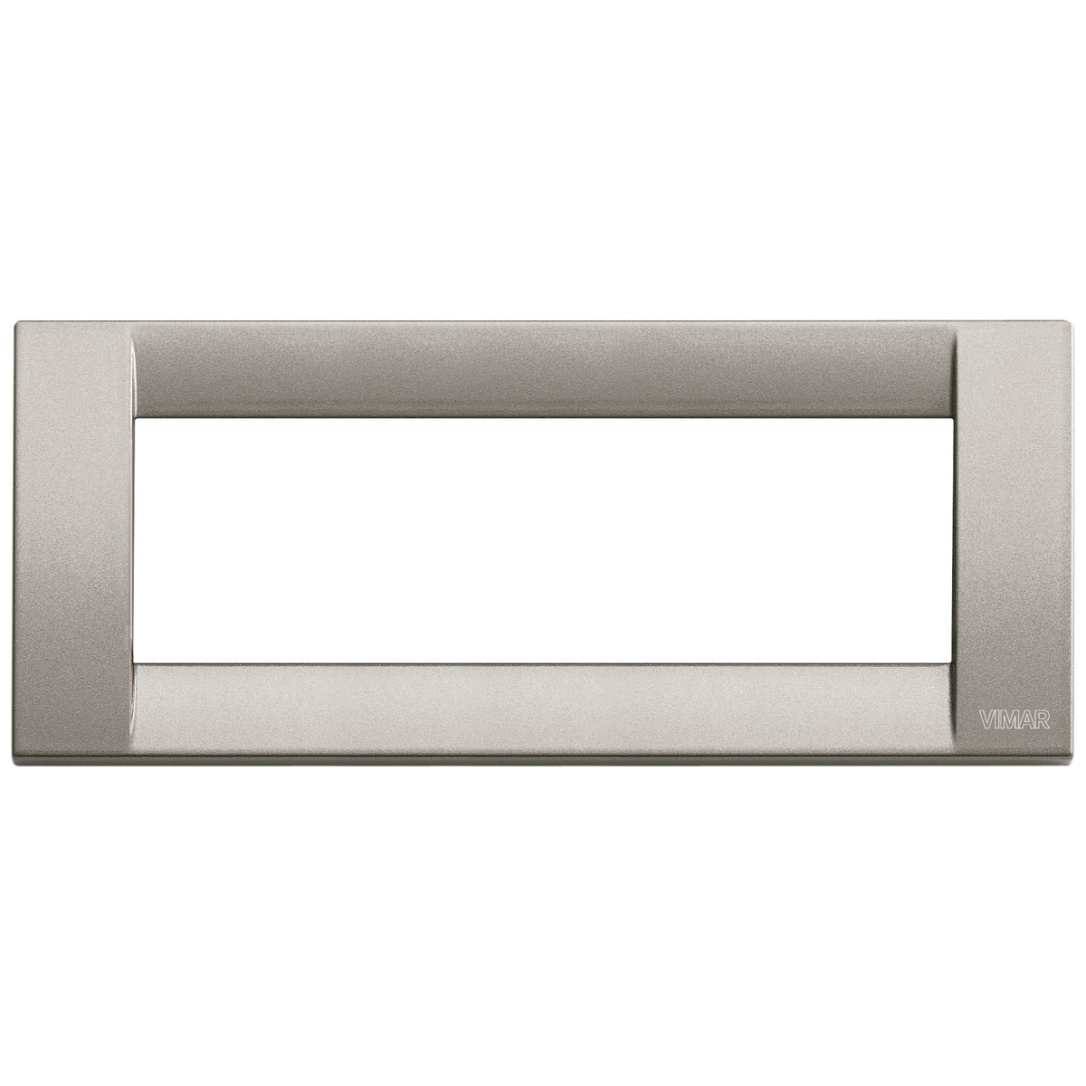 Vimar Idea Classica Cover Plate, 6-Module, Clamp Mounting, Horizontal or Vertical Mount
