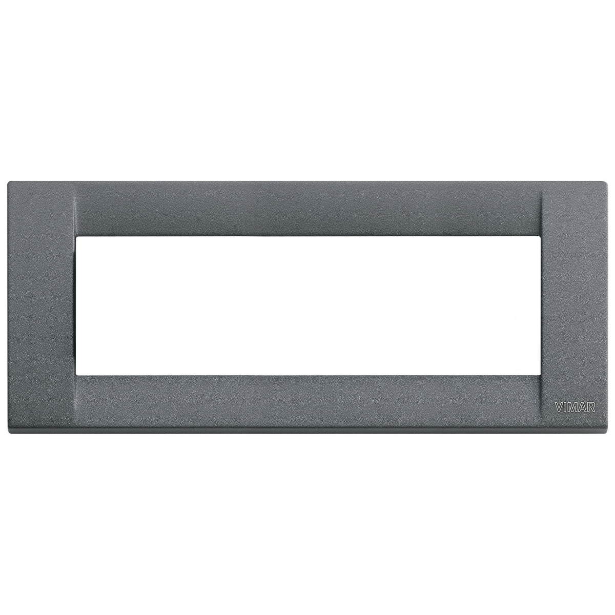 Vimar Idea Classica Cover Plate, 6-Module, Clamp Mounting, Horizontal or Vertical Mount