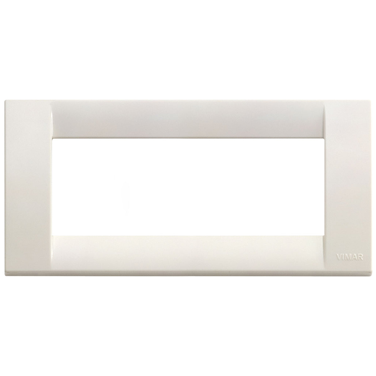 Vimar Idea Classica 5-Module Cover Plate, Clamp Mounting