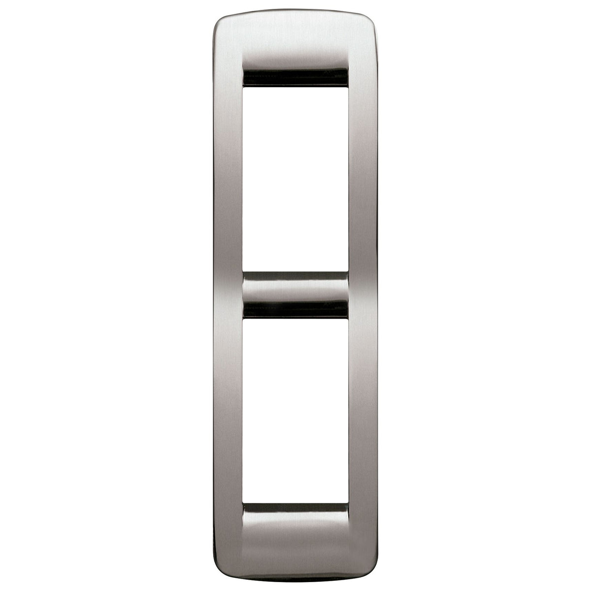 Vimar IDEA Rondò Cover Plate, 2-Module, Die-Cast Metal, Panel Mount