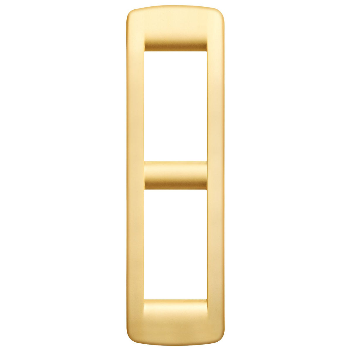 Vimar IDEA Rondò Cover Plate, 2-Module, Die-Cast Metal, Panel Mount