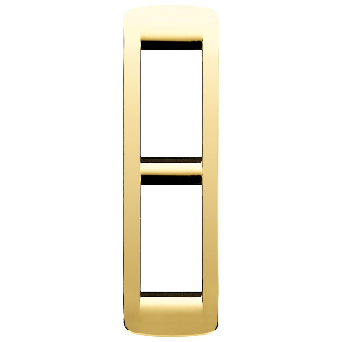 Vimar IDEA Rondò Cover Plate, 2-Module, Die-Cast Metal, Panel Mount