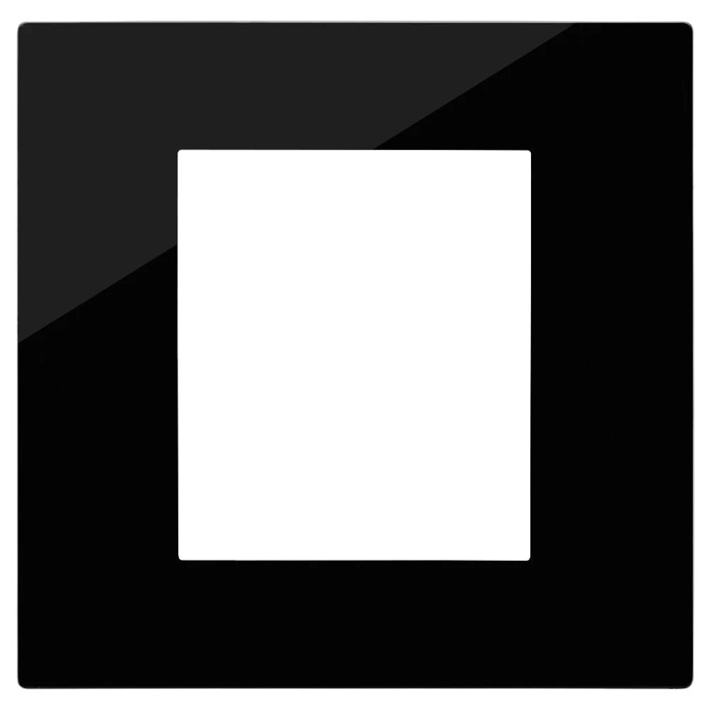 Vimar LINEA 2-Module Cover Plate, 90 x 88 mm, Horizontal/Vertical Mounting