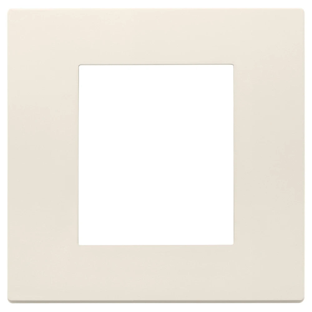 Vimar LINEA 2-Module Cover Plate, 90 x 88 mm, Horizontal/Vertical Mounting