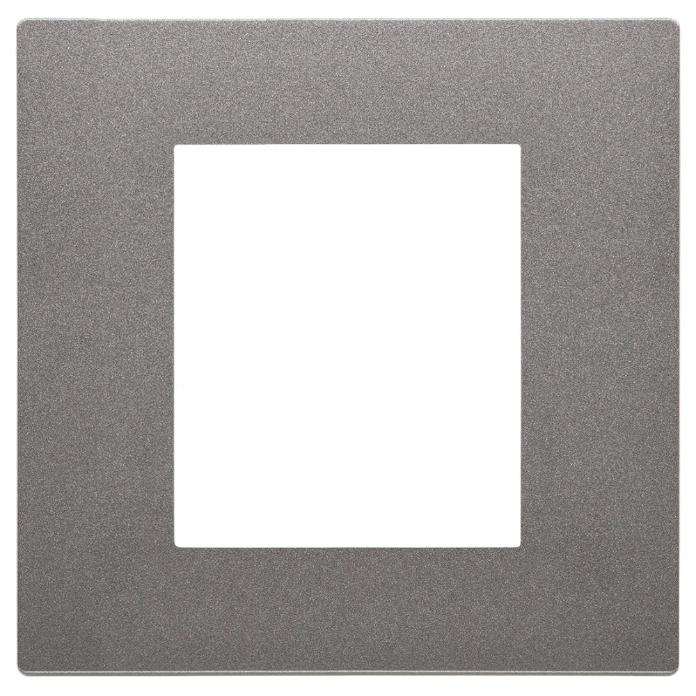 Vimar LINEA 2-Module Cover Plate, 90 x 88 mm, Horizontal/Vertical Mounting