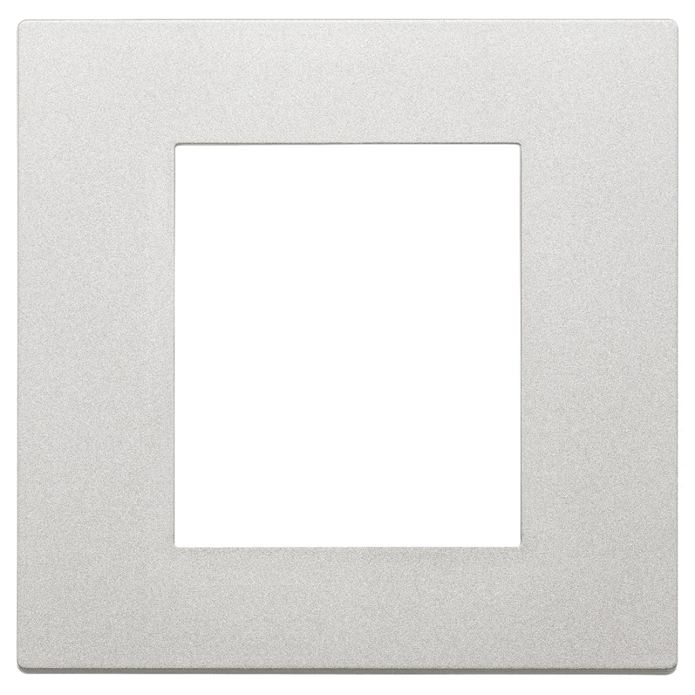 Vimar LINEA 2-Module Cover Plate, 90 x 88 mm, Horizontal/Vertical Mounting