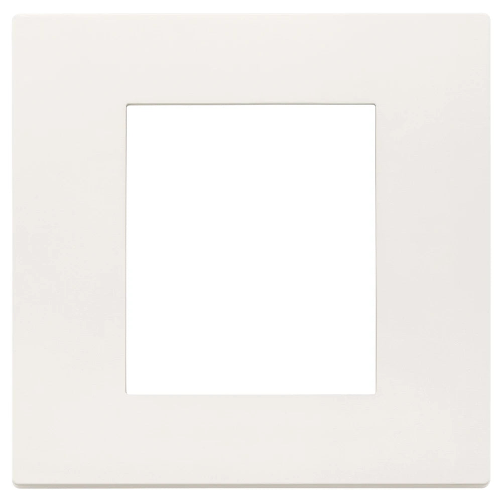 Vimar LINEA 2-Module Cover Plate, 90 x 88 mm, Horizontal/Vertical Mounting