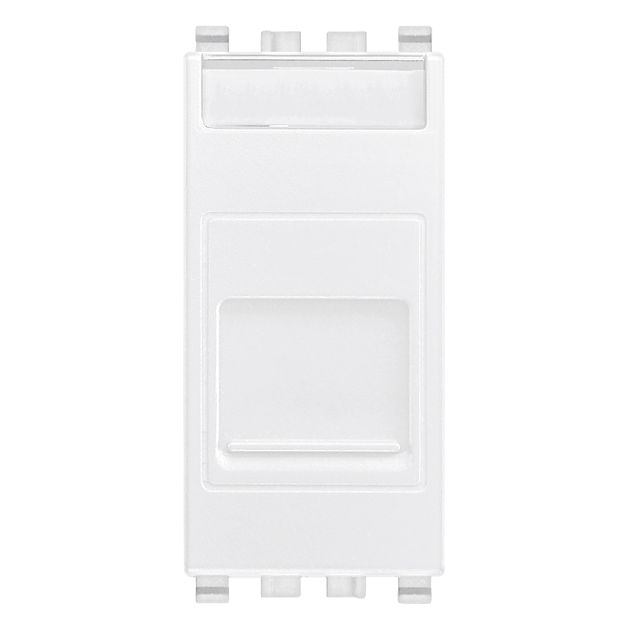 Vimar Netsafe RJ45 Module, For EIKON, Dust Cover