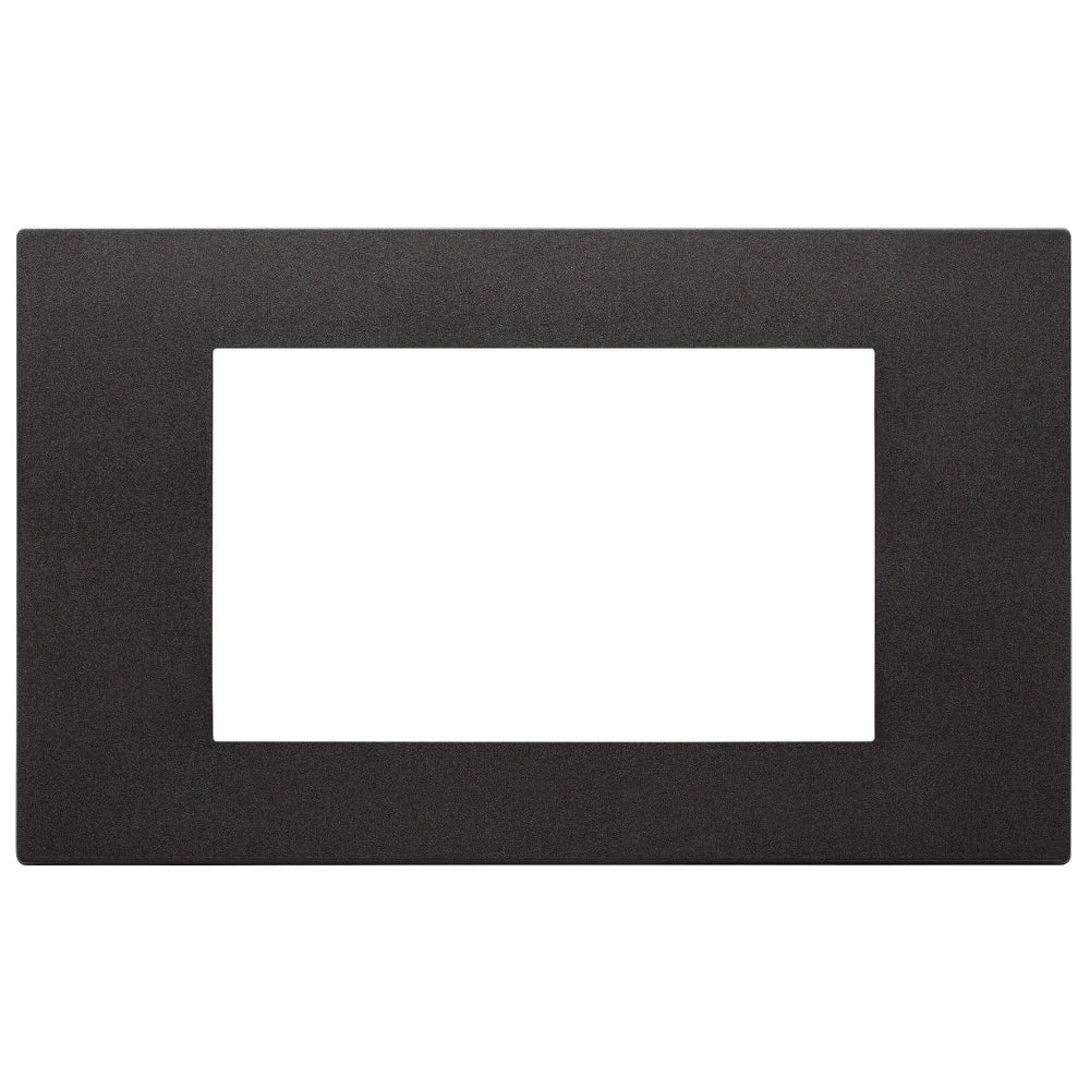 Vimar LINEA 4-Module Cover Plate, Horizontal or Vertical Mount, 146.6 x 88 mm