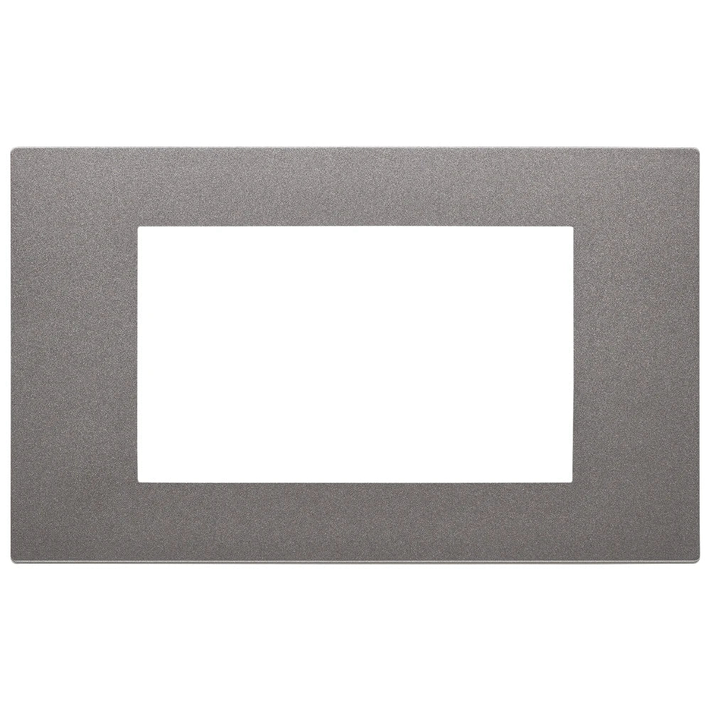 Vimar LINEA 4-Module Cover Plate, Horizontal or Vertical Mount, 146.6 x 88 mm