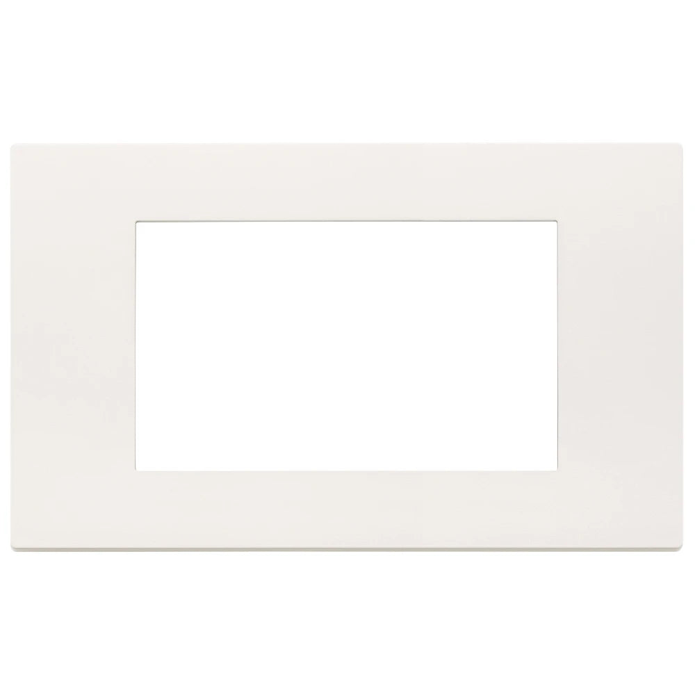Vimar LINEA 4-Module Cover Plate, Horizontal or Vertical Mount, 146.6 x 88 mm