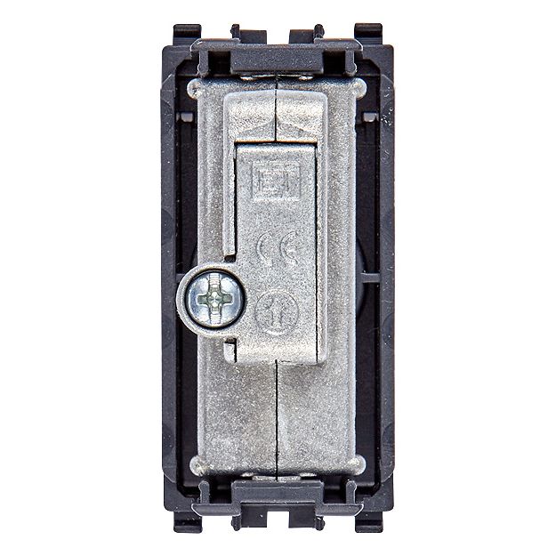 Vimar Eikon TV-RD-SAT Coaxial Socket Outlet, 5-2400 MHz, Male Connector