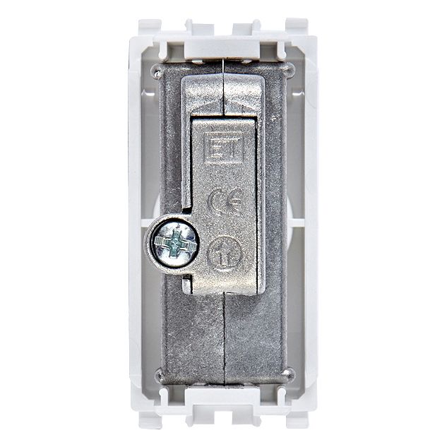 Vimar Eikon TV-RD-SAT Coaxial Socket Outlet, 5-2400 MHz, Male Connector