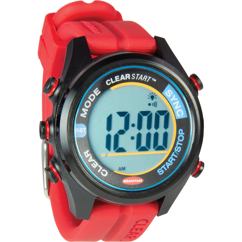 Ronstan ClearStart™ 40mm Sailing Watch- Red RF4054