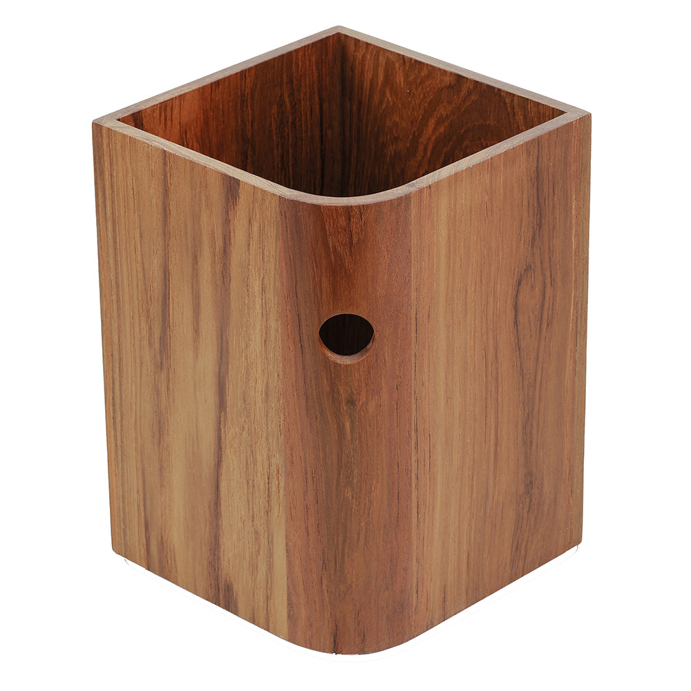 Whitecap EKA Collection Waste Basket - Teak 63206