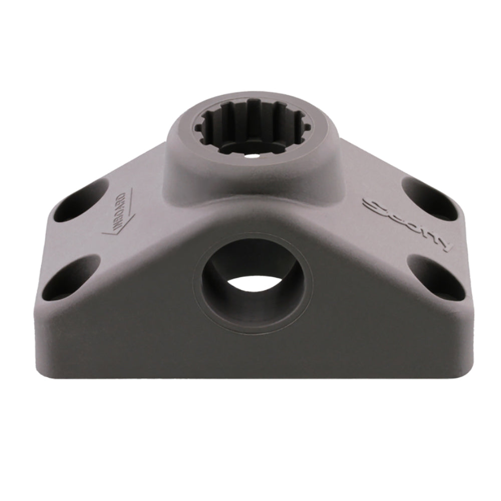 Scotty 241 Combination Side or Deck Mount - Grey 241-GR