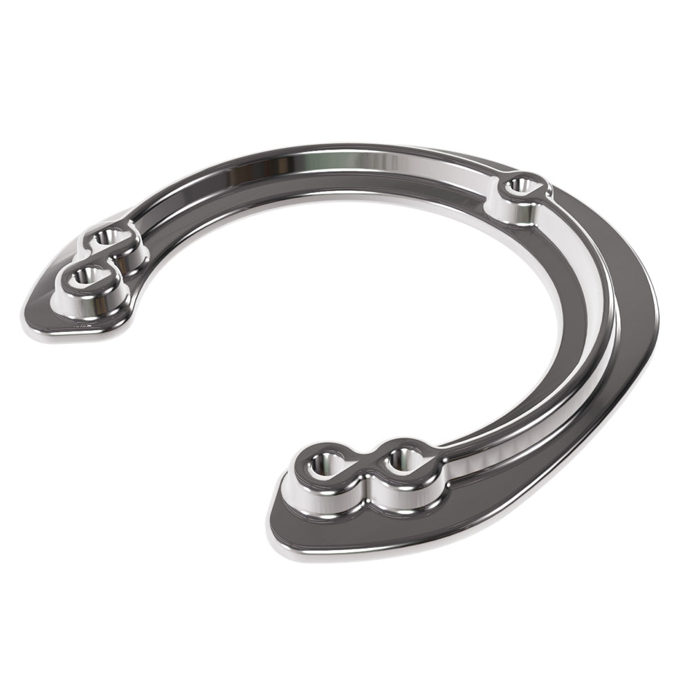 Mate Series Stainless Steel Rod & Cup Holder Threaded Backing Plate CBPT