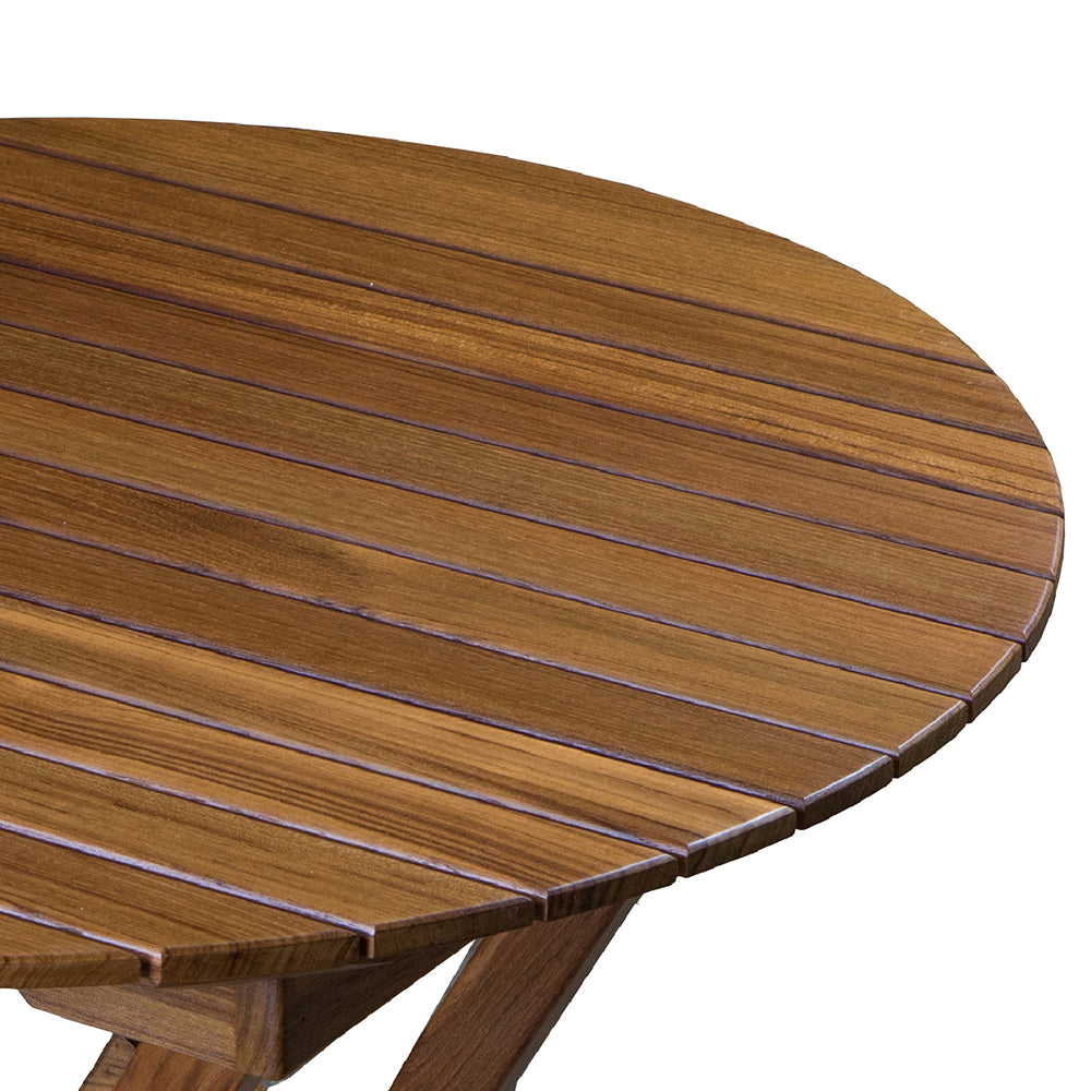Whitecap Round Slat Table - Teak 63057