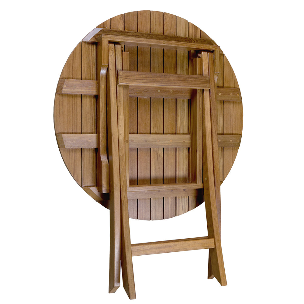 Whitecap Round Slat Table - Teak 63057