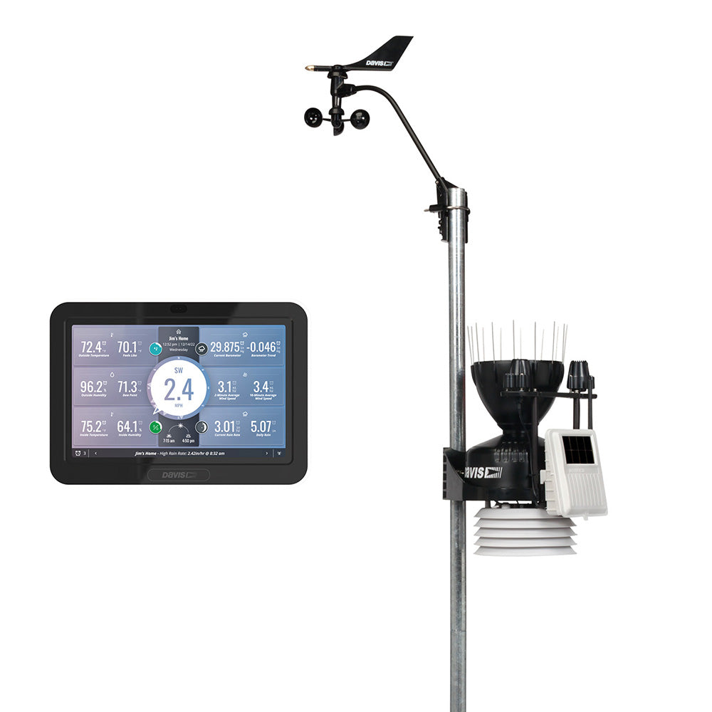 Davis Vantage Pro2 Plus Wireless Weather Station w/UV & Solar Radiation Sensors and WeatherLink Console 6262