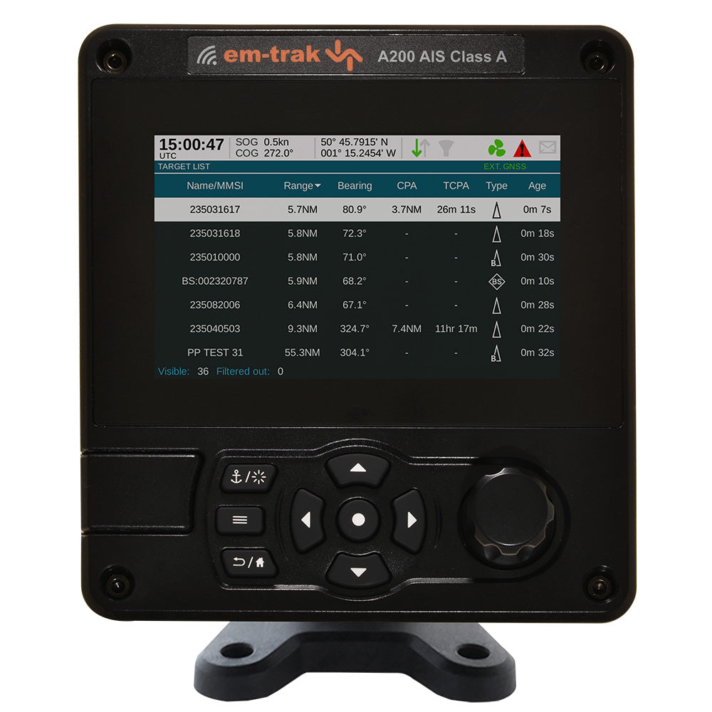 em-trak A200 Class A AIS Transceiver 425-0012