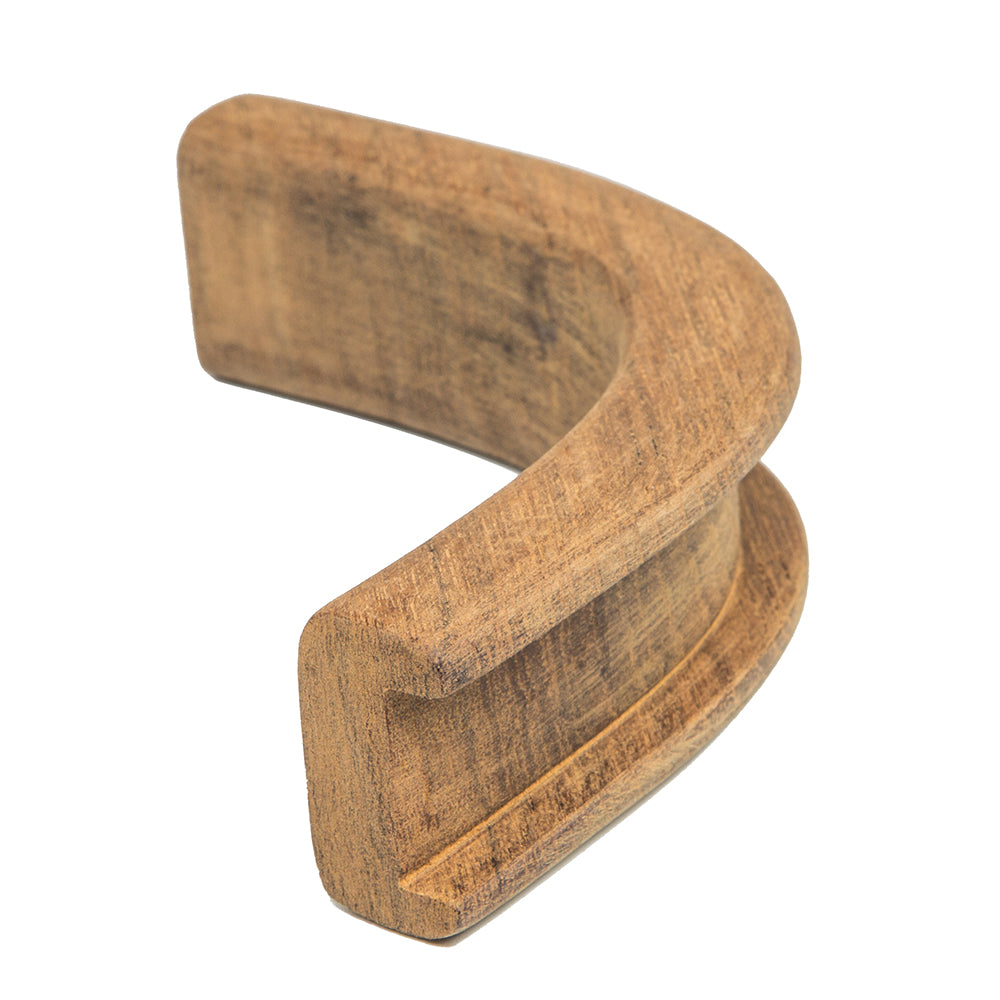 Whitecap Teak Track Inside Corner Molding - 3/4" 60826