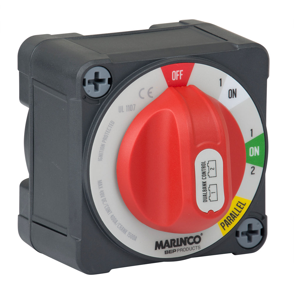 BEP Pro Installer 400a EZ-Mount Dual Bank Control Battery Switch - MC10 772-DBC-EZ