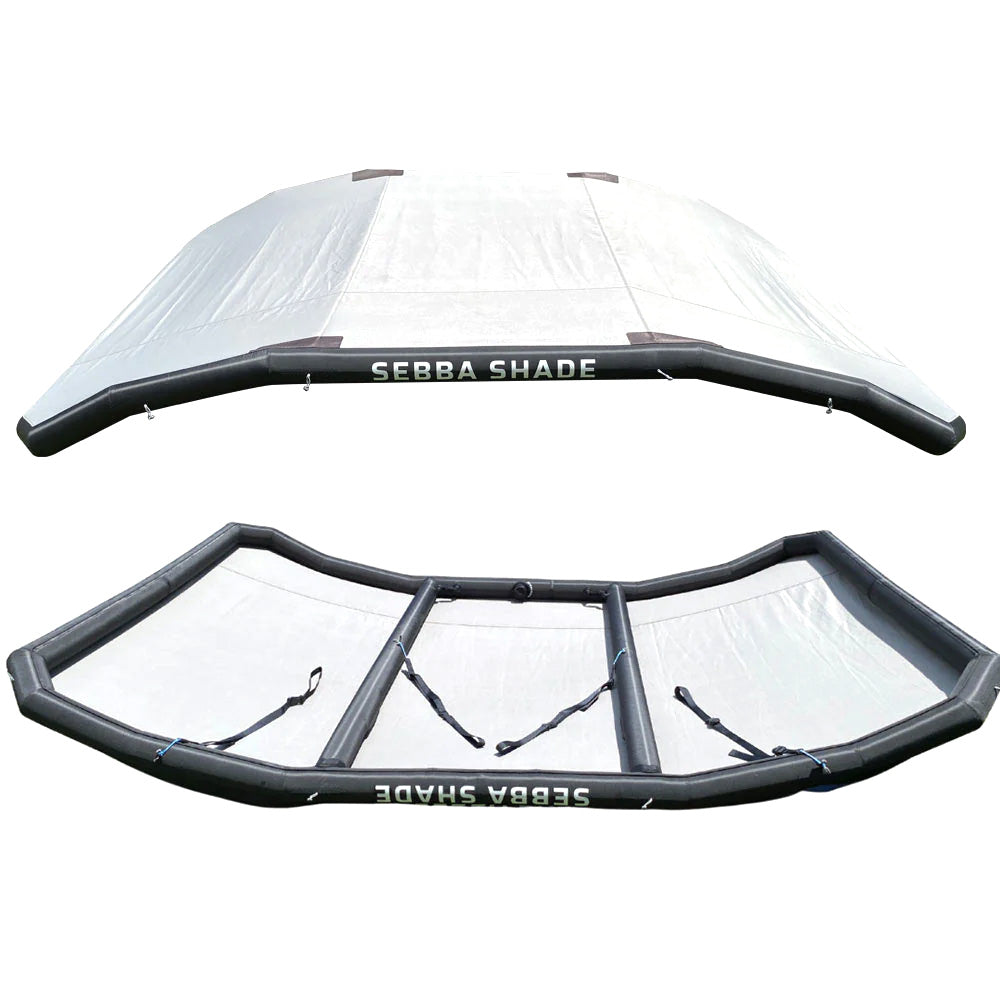 Sebba Shade 8 x 12 ft. White Sun Shade f/Boats 26'+ SS8X12WHT