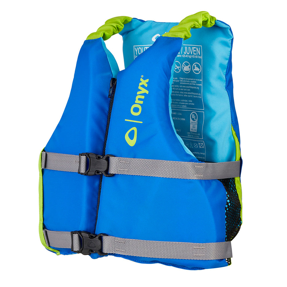 Onyx Youth Universal Paddle Vest - Blue 121900-500-002-21
