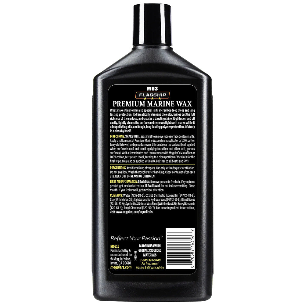 Meguiar's Flagship Premium Marine Wax - 16oz M6316