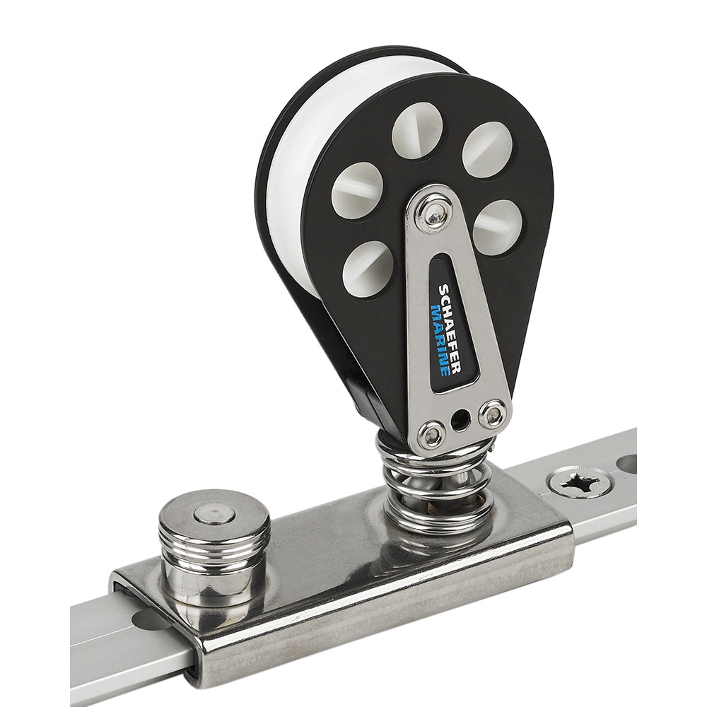 Schaefer Spring Loaded/Lined Slide/Aluminum f/1-1/4" T-Track 704-92