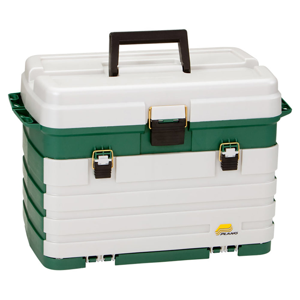 Plano 4-Drawer Tackle Box - Green Metallic/Silver 758005