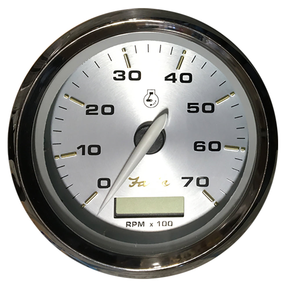Faria Kronos 4" Tachometer w/Hourmeter - 7,000 RPM (Gas - Outboard) 39040