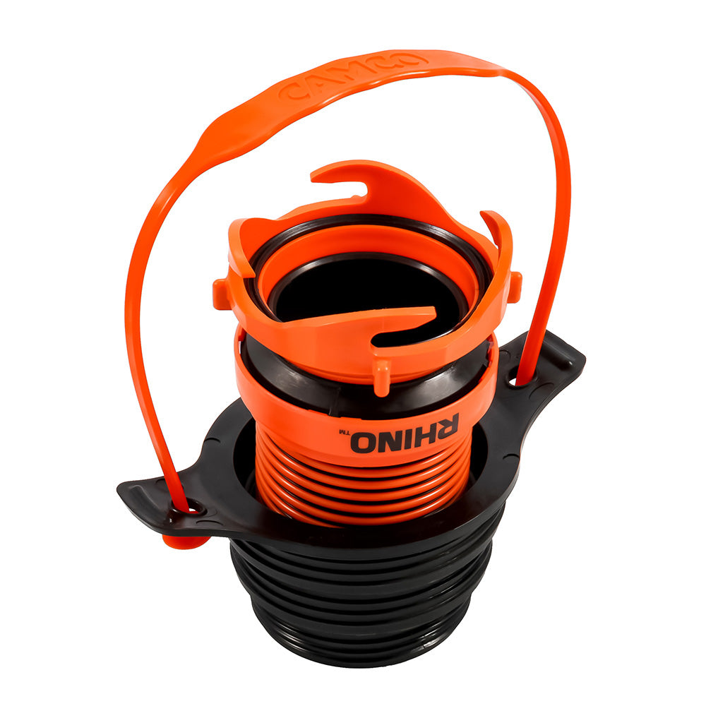 Camco Rhino Sewer Hose Seal Flexible 3 In 1 w/Rhino Extreme & Handle 39319