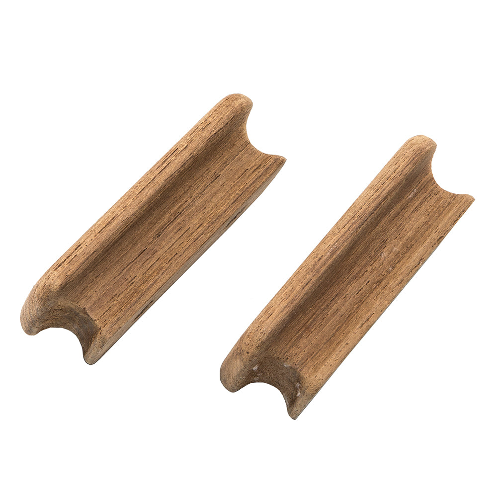 Whitecap Teak Rectangular Drawer Knob - 2-3/4"L - 2 Pack 60131-A