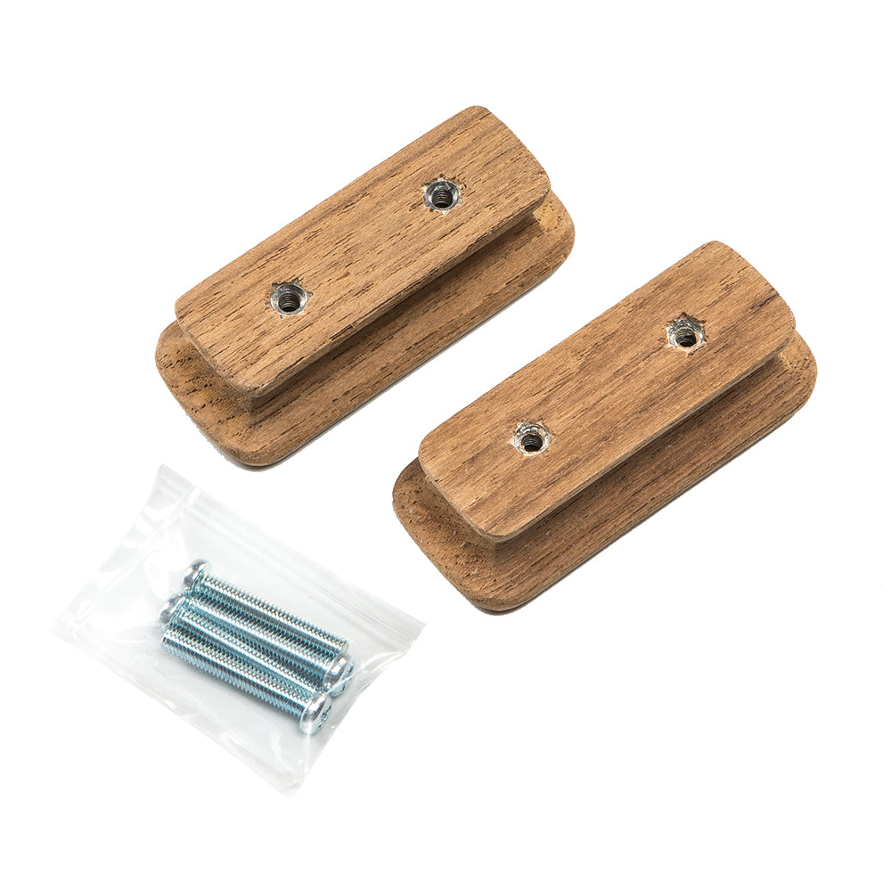 Whitecap Teak Rectangular Drawer Knob - 2-3/4"L - 2 Pack 60131-A