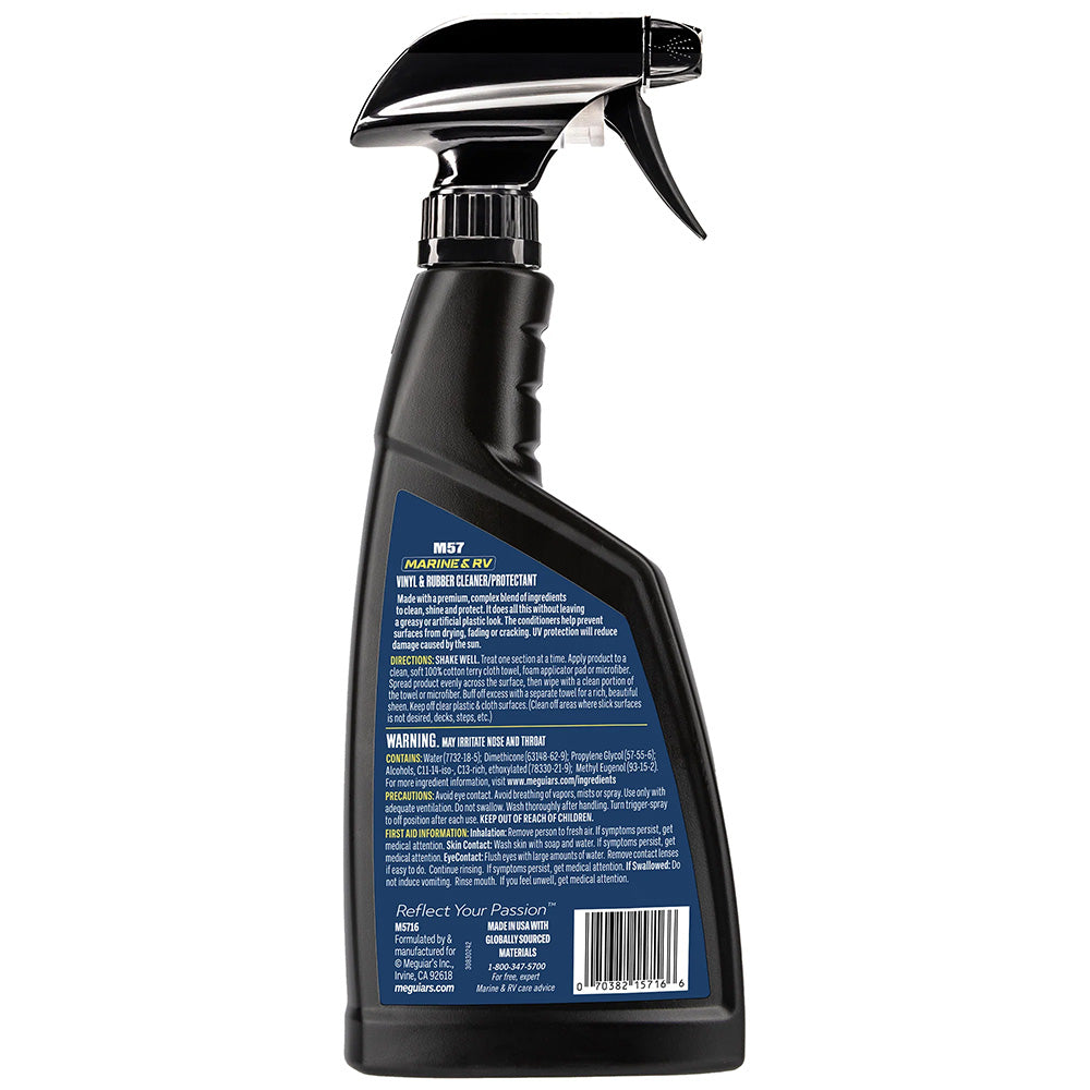 Meguiar's #57 Vinyl and Rubber Cleaner/Conditioner - 16oz M5716
