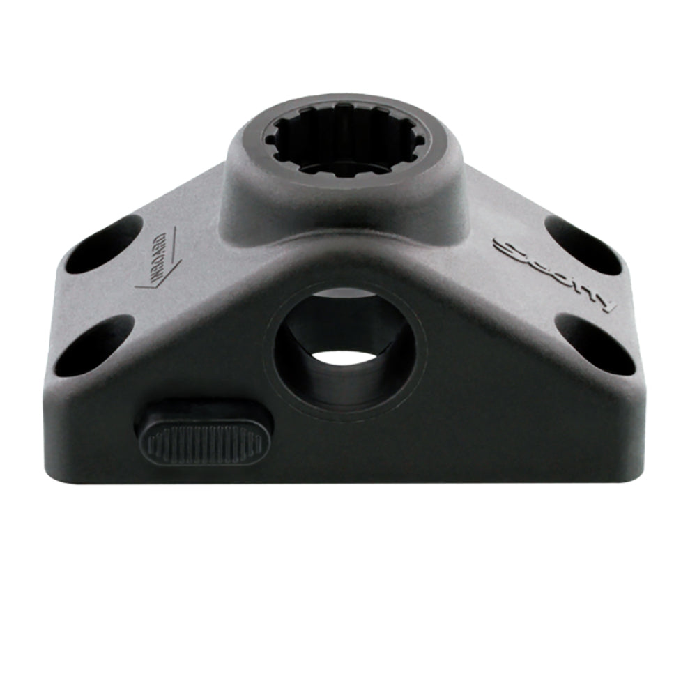 Scotty 241 Locking Combination Side or Deck Mount - Black 241L-BK