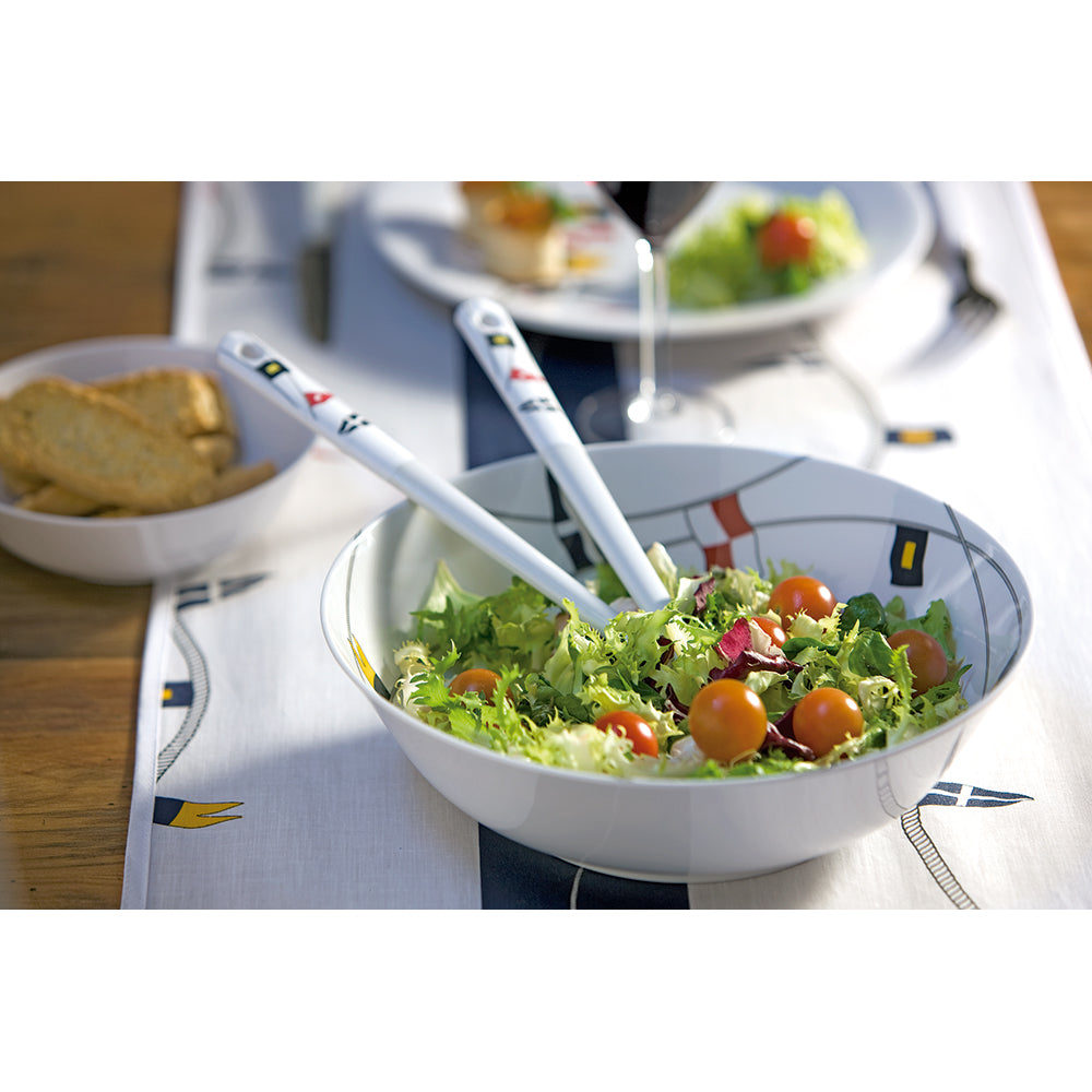 Marine Business Melamine Salad Bowl & Servers - REGATA 12008