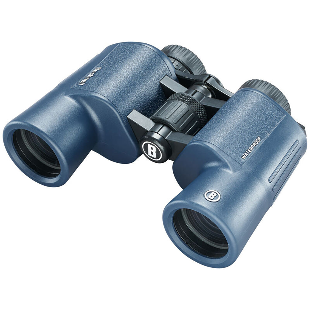 Bushnell 12x42mm H2O Binocular - Dark Blue Porro WP/FP Twist Up Eyecups 134212R