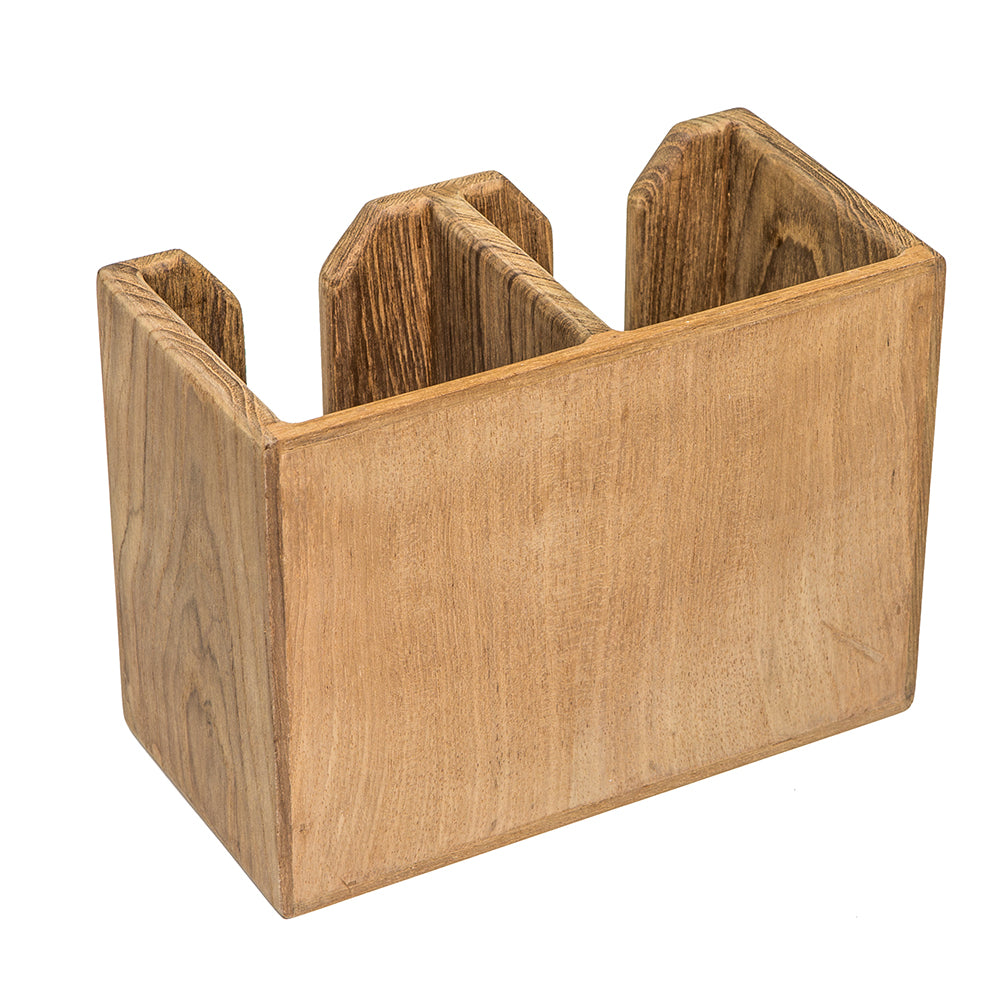 Whitecap Teak Two-Bottle Rack 62620