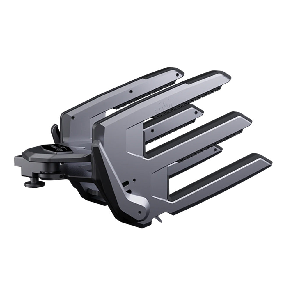 PTM Edge ClampForce 3.0 Clamping Wake Board Rack - Pair - Grey P13491-9010TEBGR