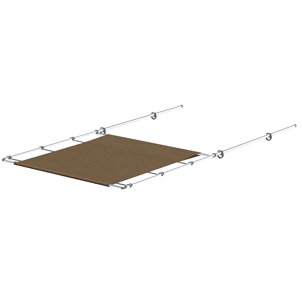 SureShade PTX Power Shade - 69" Wide - Stainless Steel - Toast 2021026264