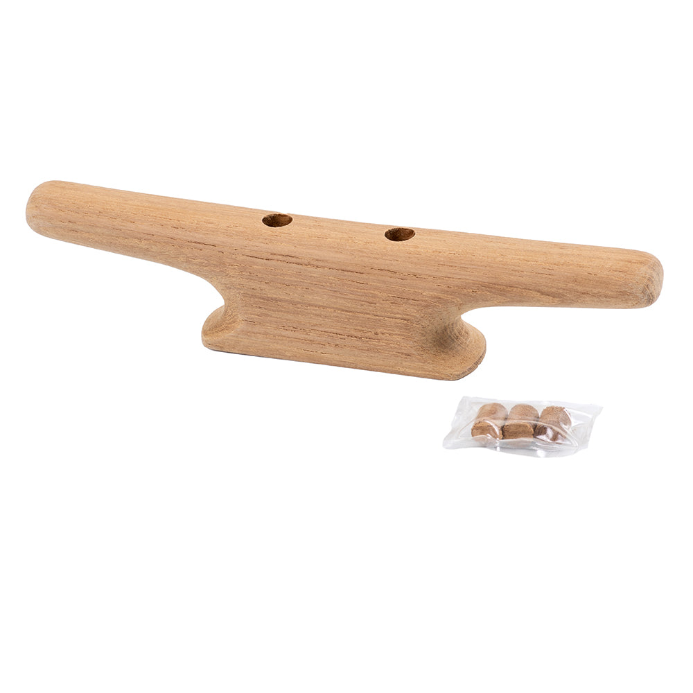 Whitecap 6" Cleat - Teak 60401