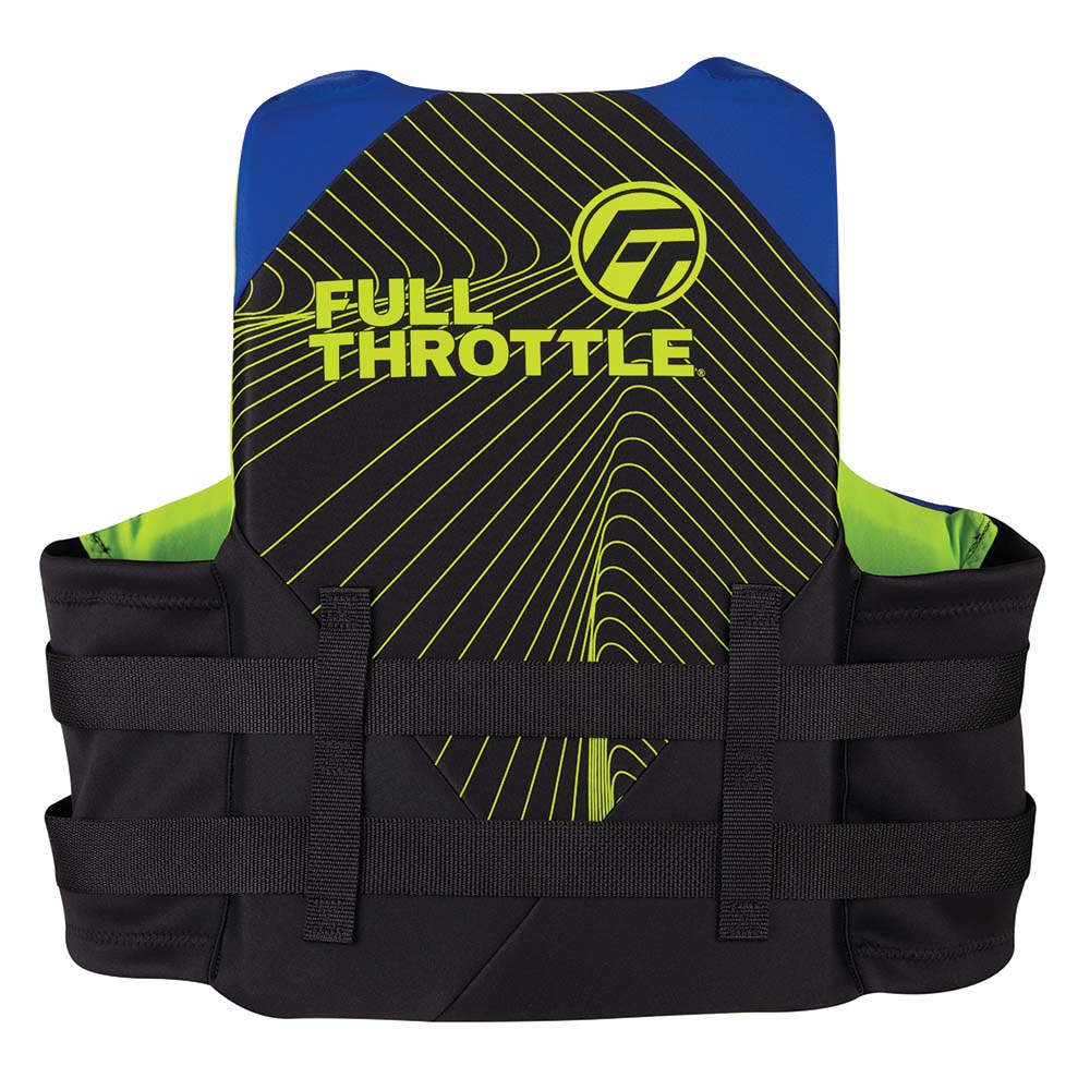 Full Throttle Adult Rapid-Dry Life Jacket - L/XL - Blue/Black 142100-500-050-22